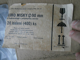 Petriho misky 90 mm balení 20 ks za  90 kč - 6