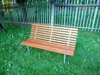 zahradní lavička - 6
