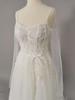 Luxusní nenošené svatební šaty, Lucile, XS/S - 34/36 EU - 6