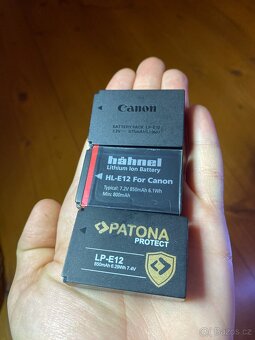 Canon EOS M50 Mark II + 2 objektivy + příslušenství - 6