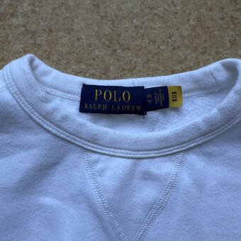 Ralph Lauren Polo 67 bílá mikina - 6
