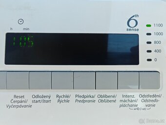 Whirlpool A++, 5,5kg, 1100ot. Parní programy. - 6