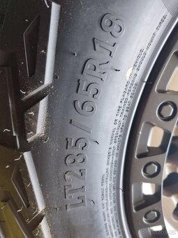 Offroad sada 6x139 alu 9x18 + 285/65r18 celoročni pneu - 6