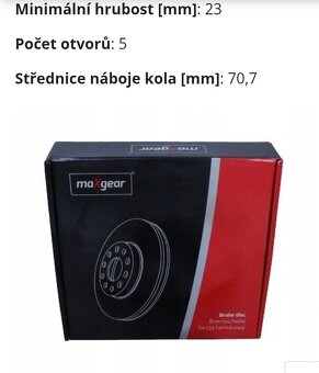 Přední sportovní kotouče Opel Astra,Chevrolet - 6