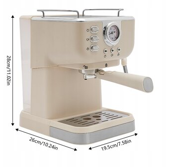 Nový pákový kávovar CM3120 - 6