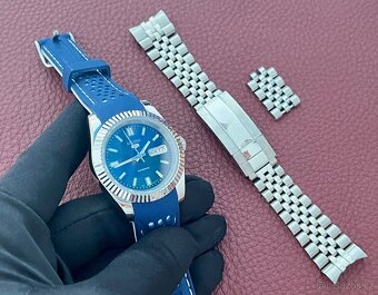 Seiko Datejust Modrý Sunburst - 6