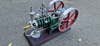 krásný velký plamenožrout vakuový motor model motoru plameno - 6
