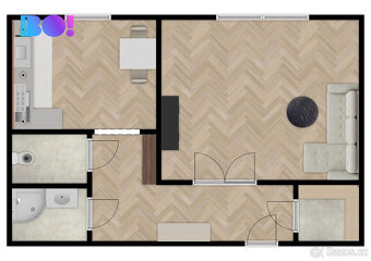 Pronájem bytu 1+1, ul. Okružní, Karviná - Ráj - 6