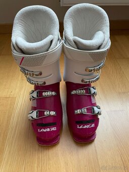dívčí juniorské lyžařské boty Lange - velikost 23,5 - 6
