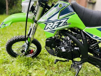 Pitbike Leramotors Jaguar 125ccm, kola 17/14, zelená - 6