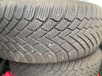 Plechové disky 16” 5x114,3 a zimní pneu 205/60/R16 - 6