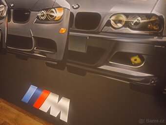 Prodám nový obří  obraz evoluce BMW M3 formát 295x 95cm - 6