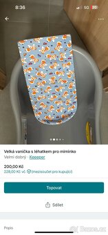 Vanička s lehátkem pro miminko - 6