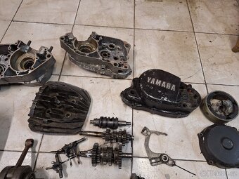 Díly motoru Yamaha DT 125 MX - 6