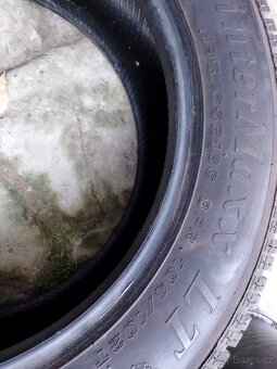 Pneu zimní 2.ks. Na dodávku 195 16/C.Skoro nejeté.Zátěžové. - 6