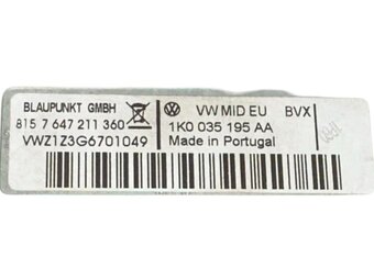 Original autorádio RCD510 1K0035195AA VW Tiguan 5N r.v. 2008 - 6