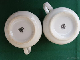 Retro hrnky porcelán Jugoslávie - 6