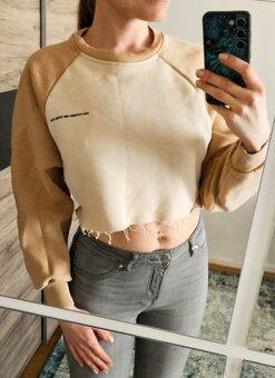Dámské šedé skinny džíny, velikost S - 6