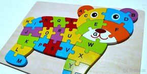 MÉĎA EDUKATIVNÍ SKLÁDAČKA PUZZLE ABECEDA (NOVÁ) - 6