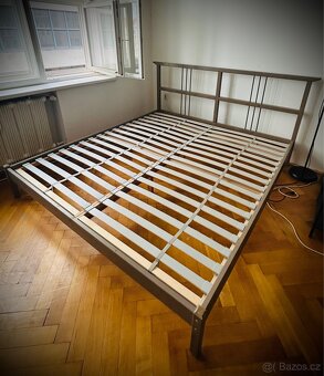 • Ikea manželská postel komplet set /Ikea bed all incl. - 6