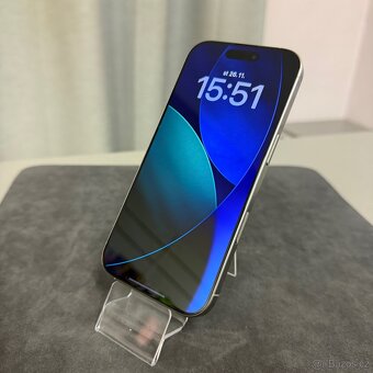 iPhone 16 Pro 256GB natural, 100% baterie, rok záruka - 6