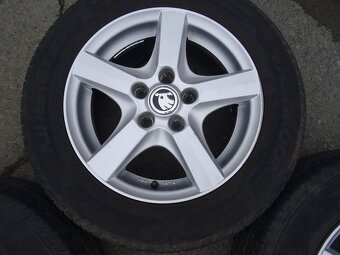 Alu disky na Škoda, 15", 5x112,ET 48, letní sada - 6