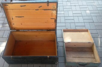 Staré dřevěné bedny , truhly - 6