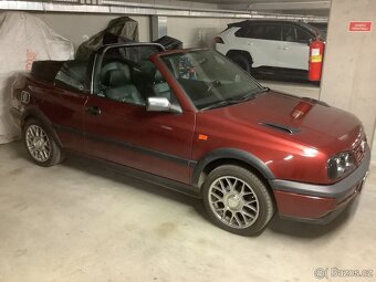 VW Golf 3 cabrio /2.0, 85 kW, AT, rok 1995/ po servisu+STK - 6
