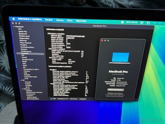 MacBook Pro 13,3” M1 2020 CZ, TOP STAV, SLEVA, SPĚCHÁ - 6