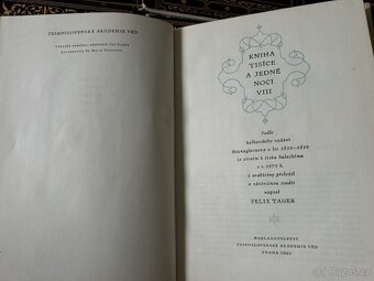Knihy tisíce a jedné noci, 8 dílů, komplet - 6