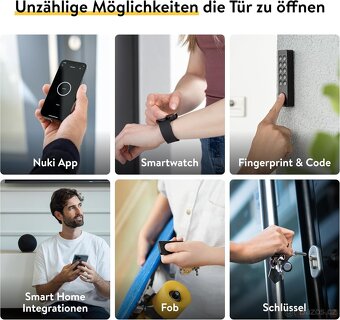 Chytrý elektronický zámek Nuki Smart Lock Pro 4. gen. - 6