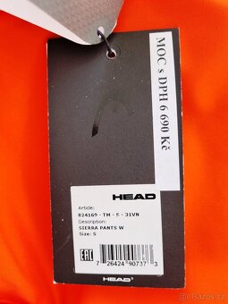 Lyžařské kalhoty dámské Head Sierra vel. S zvýšený pas - 6