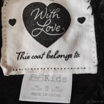 Krásná červená zimní bunda F-F vel. 152 - 6