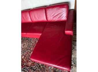 Kožená sedací souprava ve tvaru U, 3145 - 6