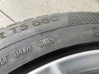 Alu kola BMW X3 F25 5x120 zimní CONTINENTAL 205/65R17 - 6