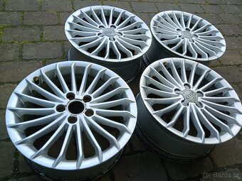 ALU kola,sada,originál AUDI SLINE, BEZ PNEU, 5x112, TOP - 6