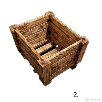 Dřevěný obal se dnem - 6