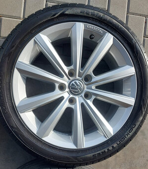 Originální alu kola VW Merano 7Jx17 ET45 + 225/45 R17 - 6