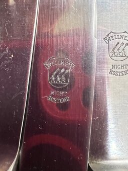 Starožitné stříbrné příbory set pro 6 osob - 6