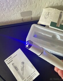 Přenosné modré světlo laser profi kosmetický proti akné - 6