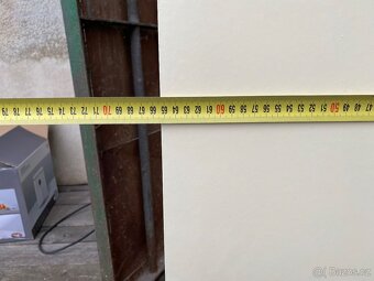 Dveře bílé, hnědé, včetně klik, více kusů- 90,80,70,60 - 6