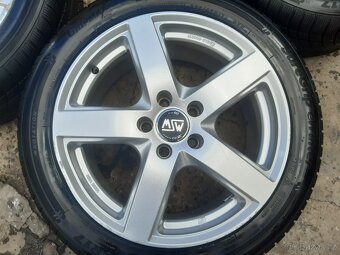 Alu kola 17" rozteč 5x112 VW, Audi , Škoda + zimni pneumati - 6