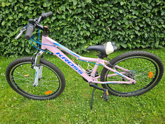 Růžové 24" horské hliníkové kolo KROSS, rám 13" od 120 cm - 6