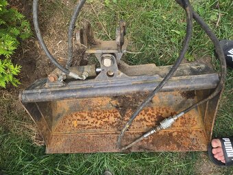 Hydraulická svahovka na minibagr od 1.5T do 2T yanmar - 6