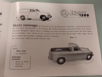 Škoda 1200 - dobový prospekt ve švédštině - 6
