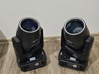Otočné hlavy Beam 230W – výbojkové, nové (2 ks) - 6