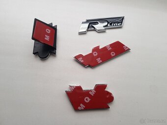 VW R-line napisy znaky loga - 6