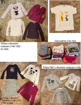 Prodám oblečení (134-164) - 6