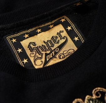 Superdry zdobené teplákové šaty s kapsami - 6