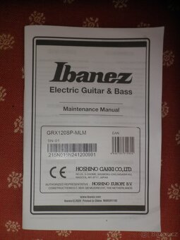 Sestava - elektrická kytara, combo, ladička - 6